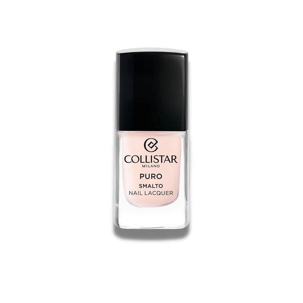 Collistar Puro Nail Lacquer Nagellack Lang anhaltend mit Brillantem Glanz-Finish, N. 303 Rosa Cipria 10 ml