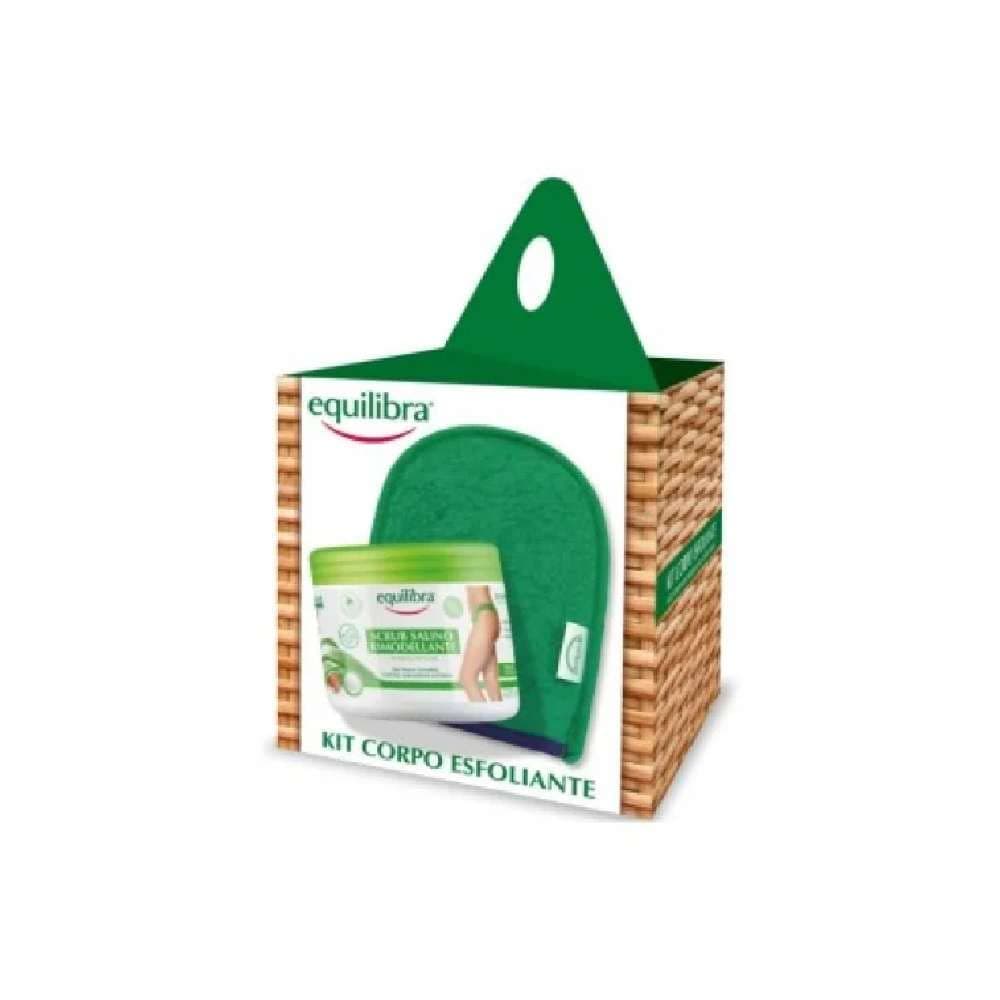 equilibra Körpersalz-Peeling, Peeling, 600 g, mit hochreinem sizilianischem Steinsalz mit wasserfester Wirkung und Aloe Vera, natürliche Öle und Pflanzenextrakte, glättet und pflegt die Haut