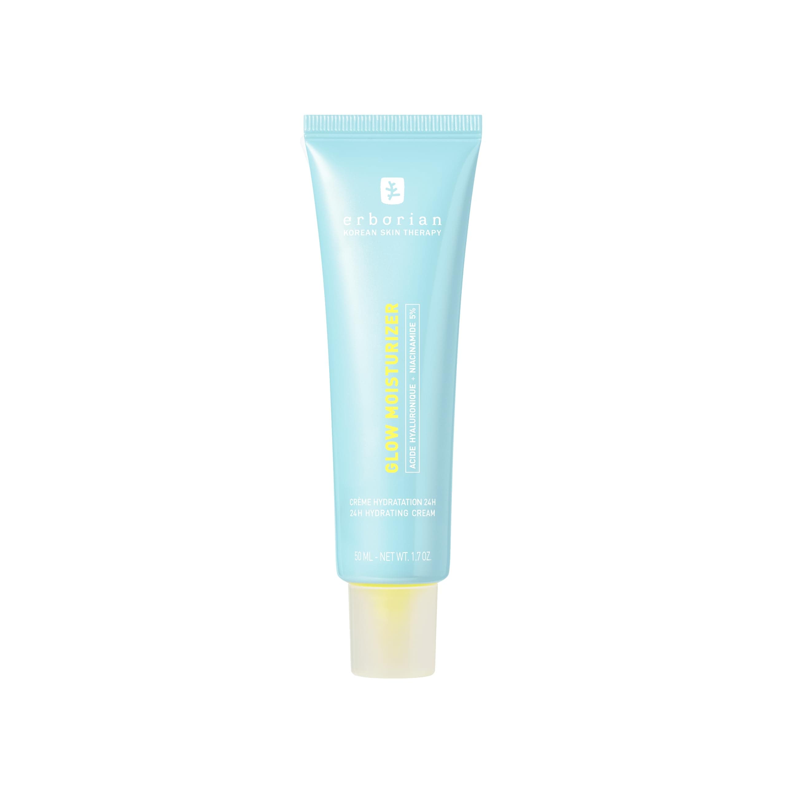 Erborian - Glow Moisturizer - 24H Feuchtigkeitspflege - Glass-Skin-Effekt - Hyaluronsäure und Niacinamid - 50ml - Koreanische Hautpflege