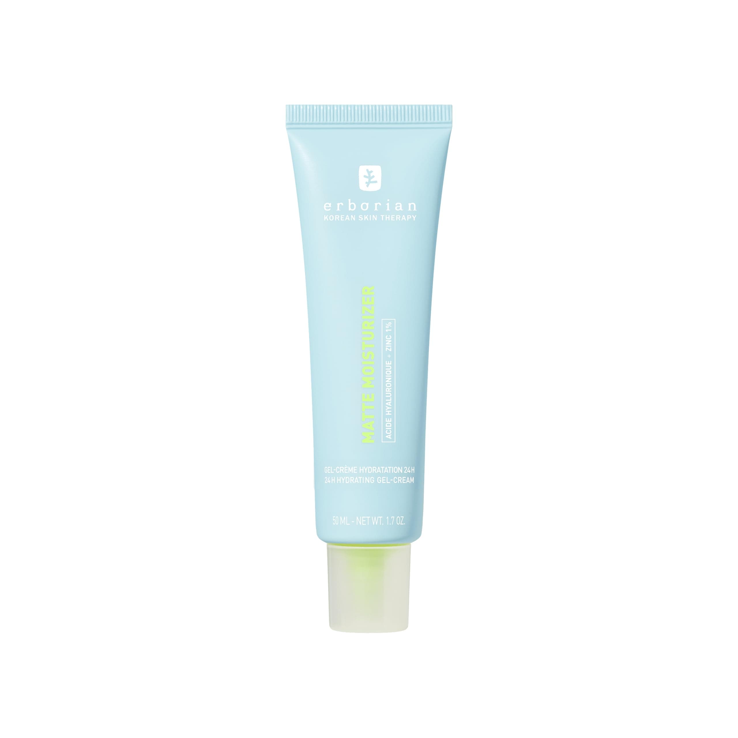 Erborian - Matte Moisturizer - 24H Feuchtigkeitspflege - Mattierender Effekt - Hyaluronsäure und Zink - 50ml - Koreanische Hautpflege