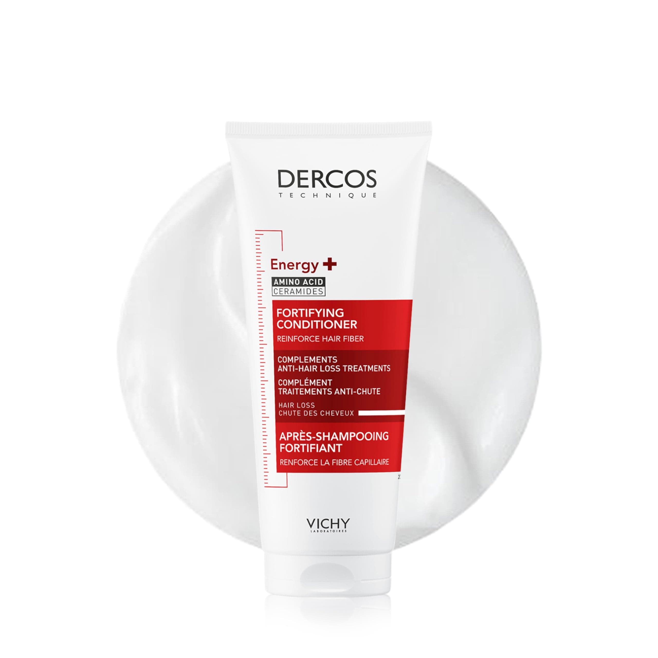VICHY Dercos Technique - Energizzante Balsamo Fortificante Anticaduta, 200 ml