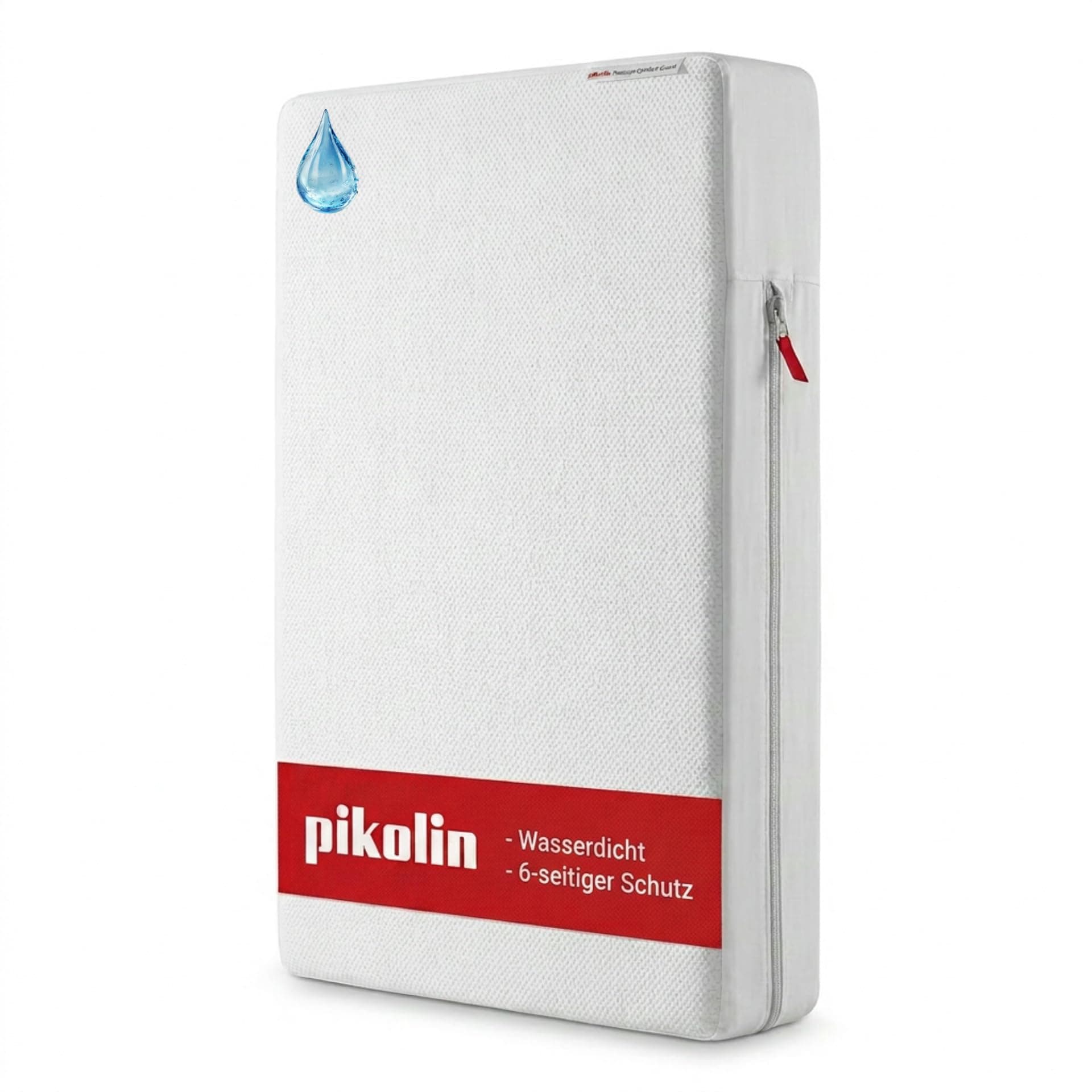 PIKOLIN â€“ Wasserdichte Matratzenhülle, Atmungsaktiv, Smartseal Membran â€“ Milbenschutz, Hypoallergen, ReiÃŸverschluss U-Form â€“ Schützt 6 Seiten, Maschinenwaschbar, Oeko-Tex Zertifiziert