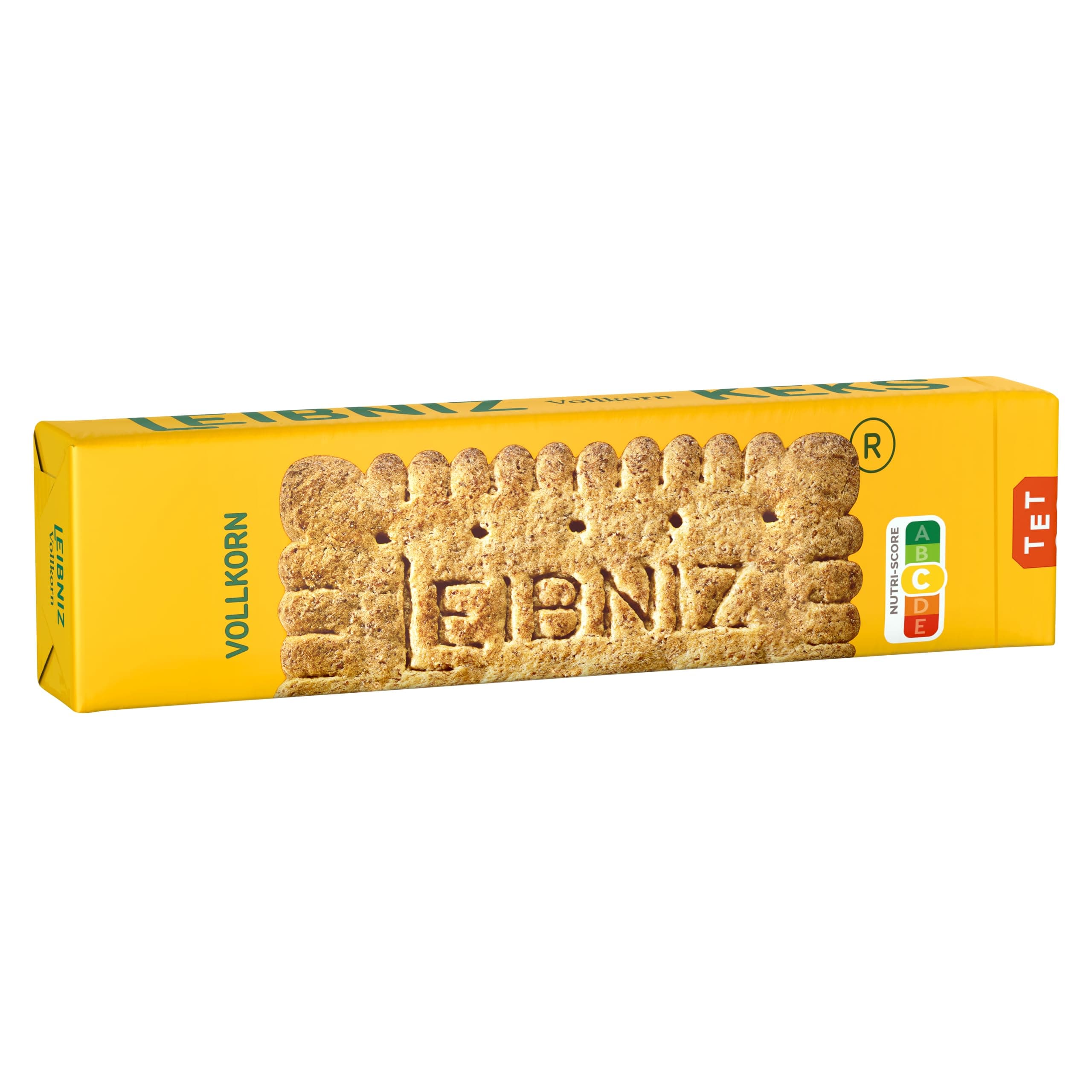 LEIBNIZ Vollkornkeks, 200 g, knusprige Kekse aus 100 % Vollkornmehl (1 x 200 g)