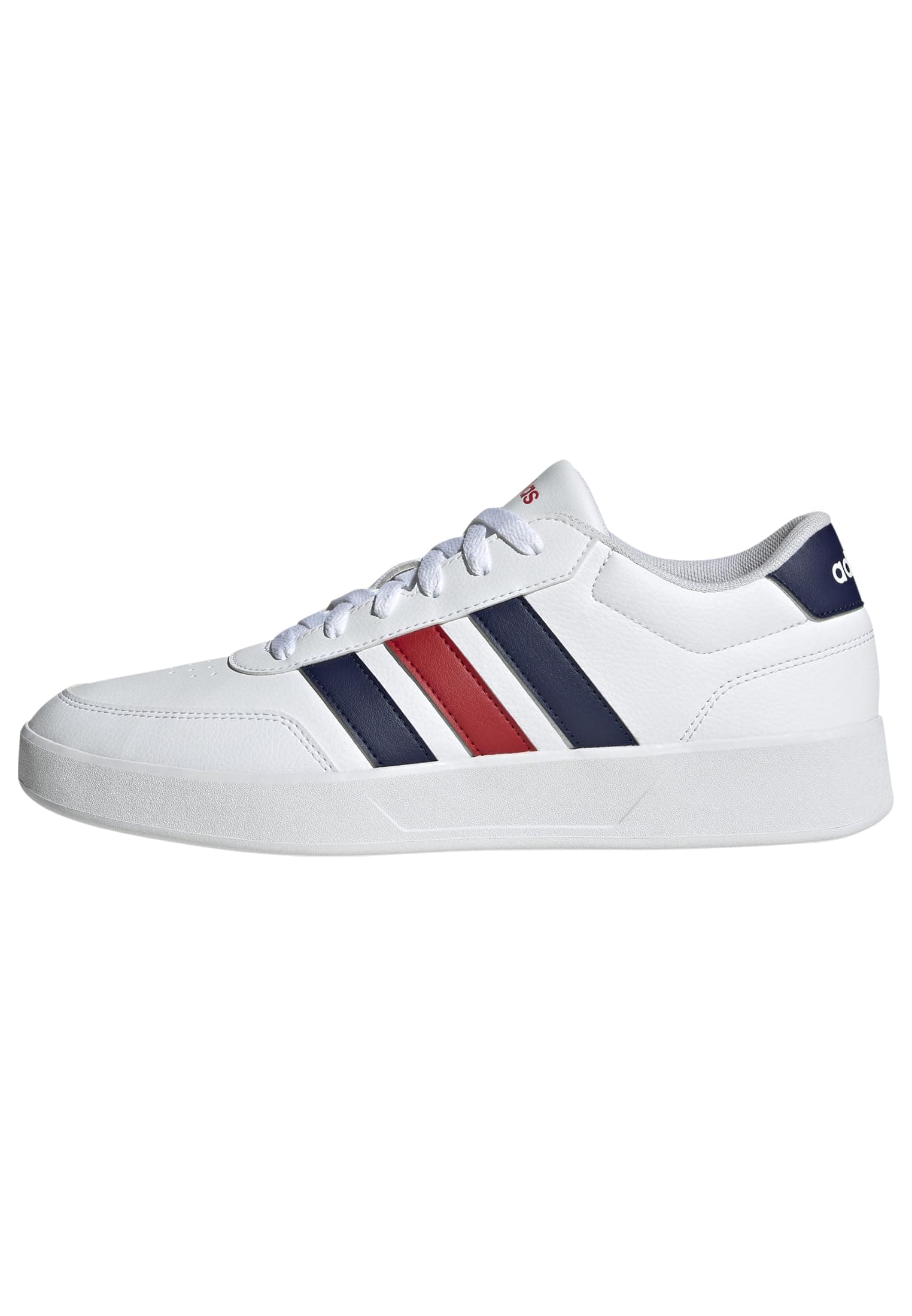 adidas Herren Breaknet 3.0 Shoes, FTWR White/Dark Blue/Better Scarlet, 46 EU