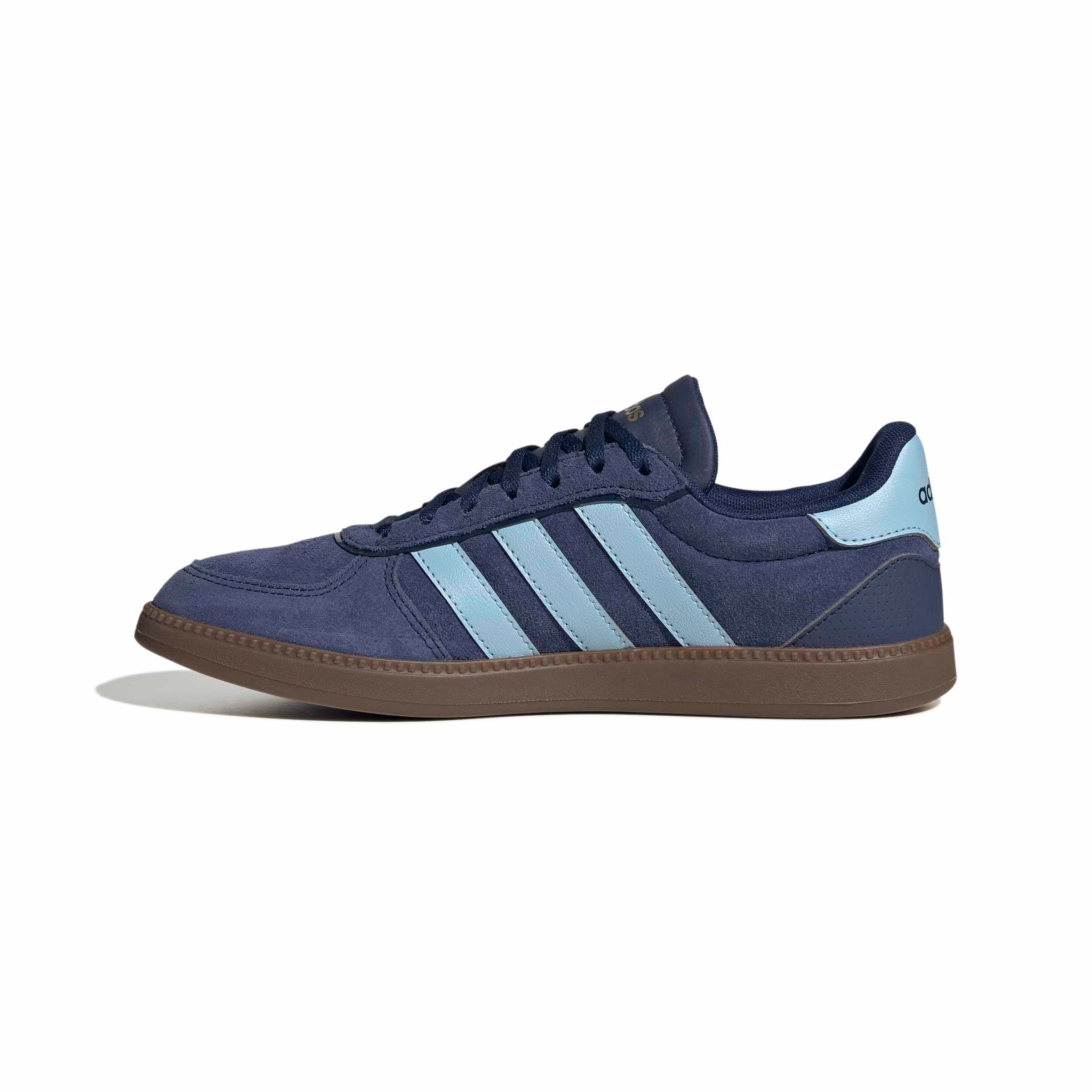 adidas Damen Breaknet Sleek Shoes, Dark Blue/Clear Sky/Gum5, 40 EU
